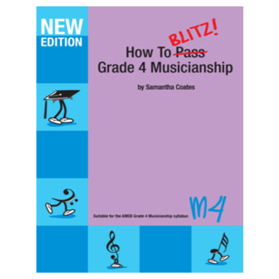 How To Blitz Grade 4 Musicianship-Musicianship-BlitzBooks Publications-Engadine Music
