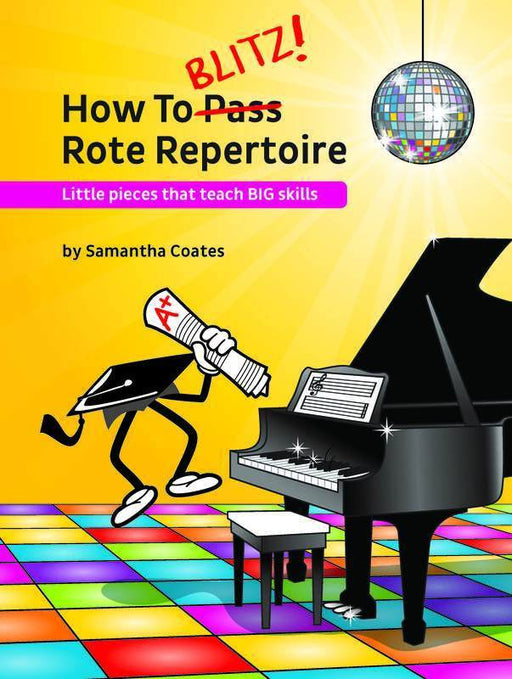 How To Blitz! Rote Repertoire-Piano & Keyboard-BlitzBooks Publications-Engadine Music