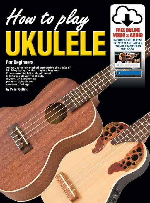 How To Play Ukulele Book/Online Media