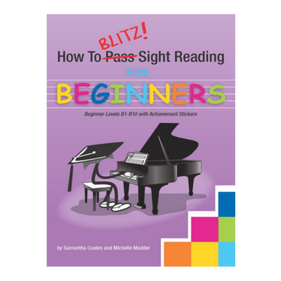 How to Blitz Sight Reading for Beginners Samantha Coates-Piano & Keyboard-BlitzBooks Publications-Engadine Music
