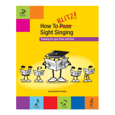 How to Blitz Sight Singing Book 1-Vocal-BlitzBooks Publications-Engadine Music
