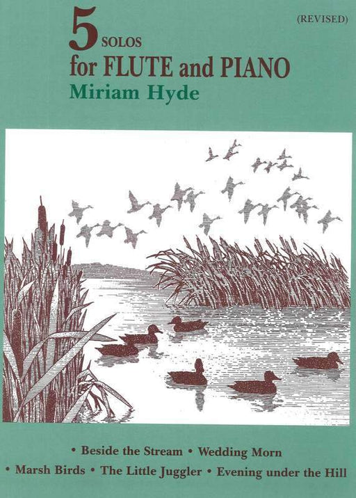 Hyde - 5 Solos for Flute & Piano-Woodwind-EMI Music Publishing-Engadine Music