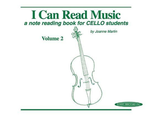I Can Read Music, Volume 2, Cello-Strings-Alfred-Engadine Music