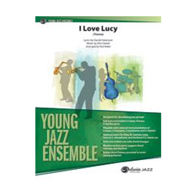 I Love Lucy (Theme) Arr. Paul Backer Stage Band Chart Grade 2.5-Stage Band chart-Alfred-Engadine Music