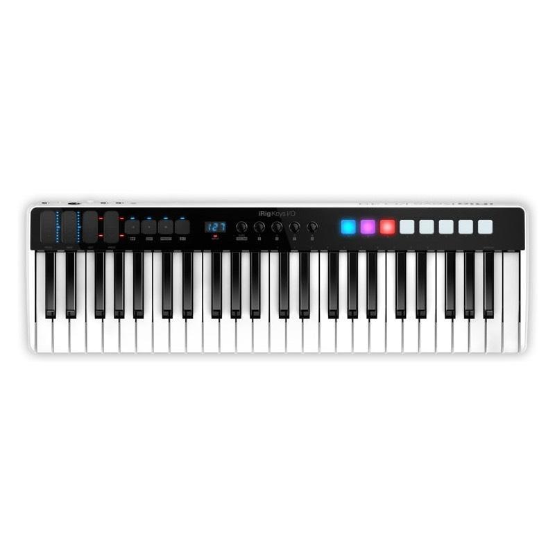 IK Multimedia iRig Keys I/O 49 Keyboard Controller with Audio Interface-MIDI Controller-IK Multimedia-Engadine Music
