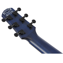 Ibanez AUP10FMNETBO Transparent Blue - 6 String Ukulele w/pickup