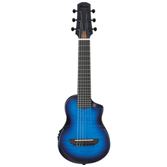 Ibanez AUP10FMNETBO Transparent Blue - 6 String Ukulele w/pickup