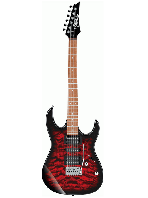 Ibanez RX70QA TRB (Transparent Red Burst) Electric Guitar