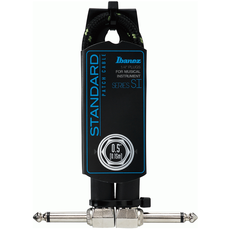 Ibanez SI05P - Guitar  Patch Cable Black & Green