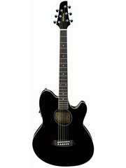 Ibanez TCY10E Talman Black Acoustic Electric Guitar