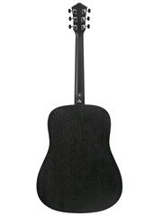 Ibanez V54NJPWK Weathered Black Open Pore Acoustic Electric Guitar