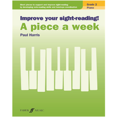 Improve Your Sight Reading! - A Piece a Week Piano Grade 2-Piano & Keyboard-Faber Music-Engadine Music