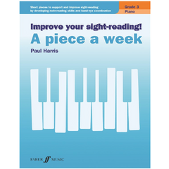 Improve Your Sight Reading! - A Piece a Week Piano Grade 3-Piano & Keyboard-Faber Music-Engadine Music