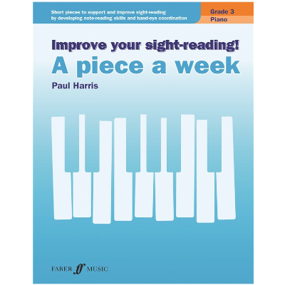 Improve Your Sight Reading! - A Piece a Week Piano Grade 3-Piano & Keyboard-Faber Music-Engadine Music