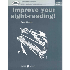 Improve Your Sight Reading - Piano Grade 6-Piano & Keyboard-Faber Music-Engadine Music