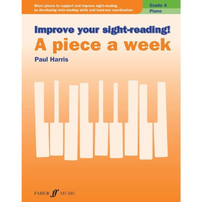 Improve Your Sight Reading - Piece a Week Piano Grade 4-Piano & Keyboard-Faber Music-Engadine Music