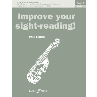 Improve Your Sight Reading Violin Grade 6-Strings-Faber Music-Engadine Music
