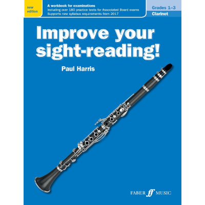 Improve your Sight Reading - Clarinet Grades 1-3-Woodwind-Faber Music-Engadine Music