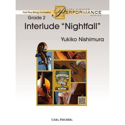 Interlude "Nightfall", Yukiko Nishimura String Orchestra Grade 2-String Orchestra-Carl Fischer-Engadine Music