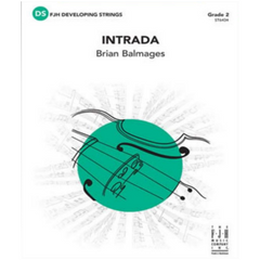 Intrada, Brian Balmages String Orchestra Grade 2-String Orchestra-FJH Music Company-Engadine Music