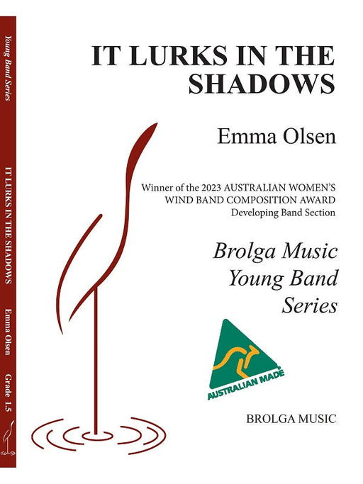 It Lurks In The Shadows, Emma Olsen, Concert Band Grade 1.5