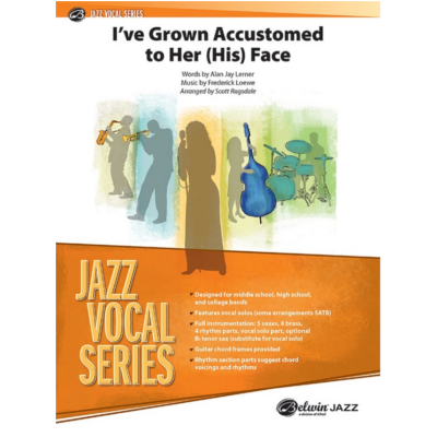 Ive Grown Accustomed to Her (His) Face, Frederick Loewe Arr. Scott Ragsdale Stage Band Chart Grade 3.5-Stage Band chart-Alfred-Engadine Music