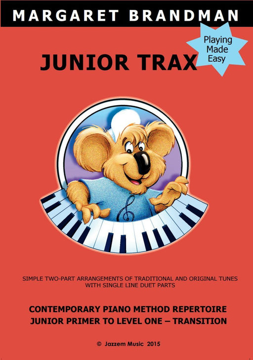 JUNIOR TRAX - Easy Piano Arrangements-Piano & Keyboard-Jazzem Music-Engadine Music
