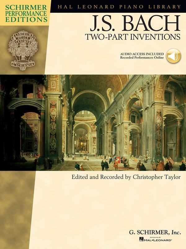 J.S. Bach - Two-Part Inventions, Piano-Piano & Keyboard-G. Schirmer Inc.-Engadine Music