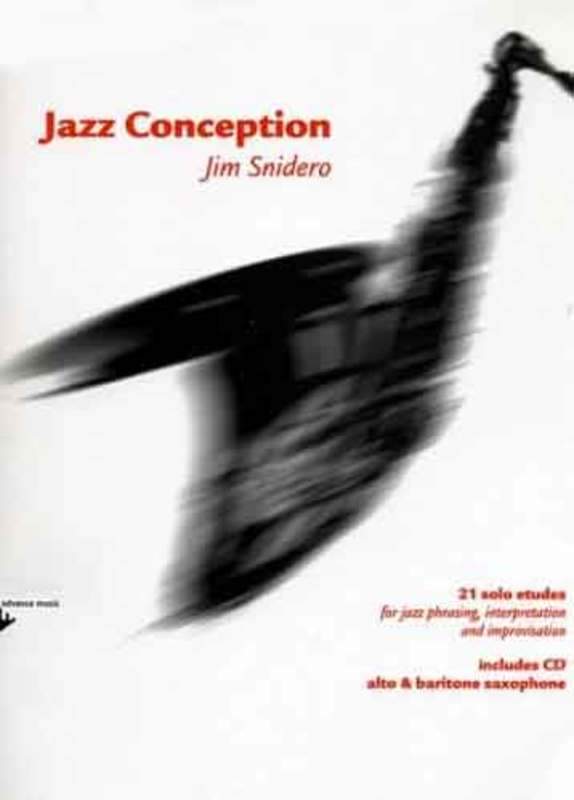 Jazz Conception for Alto & Baritone Saxophone-Woodwind-Advance Music-Engadine Music