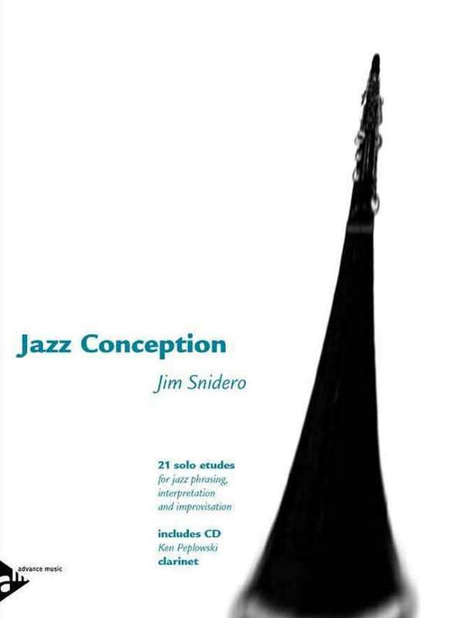 Jazz Conception for Clarinet-Woodwind-Advance Music-Engadine Music