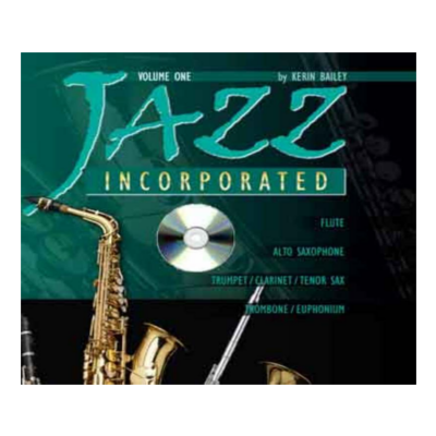 Jazz Incorporated 1 Backing CD-Woodwind/Brass Repertoire-Kerin Bailey Music-Engadine Music