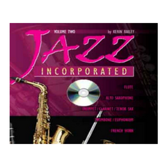 Jazz Incorporated 2 Backing CD-Woodwind/Brass Repertoire-Kerin Bailey Music-Engadine Music
