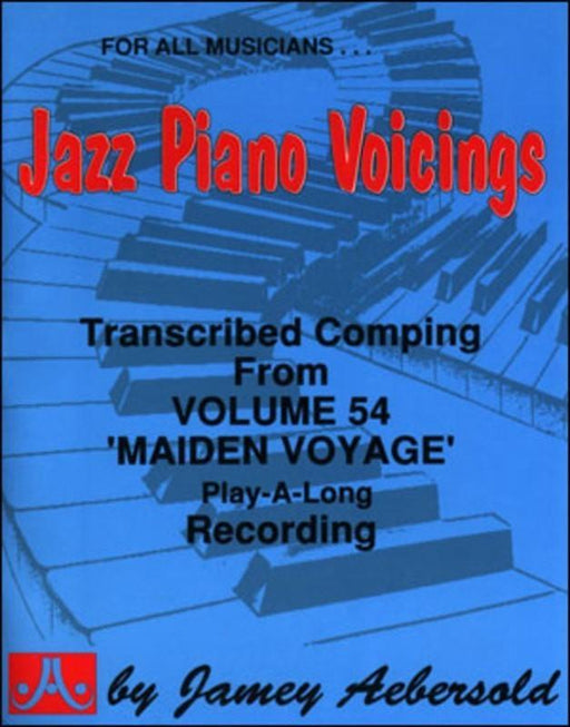 Jazz Piano Voicings-jazz play-along-Jamey Aebersold Jazz-Engadine Music