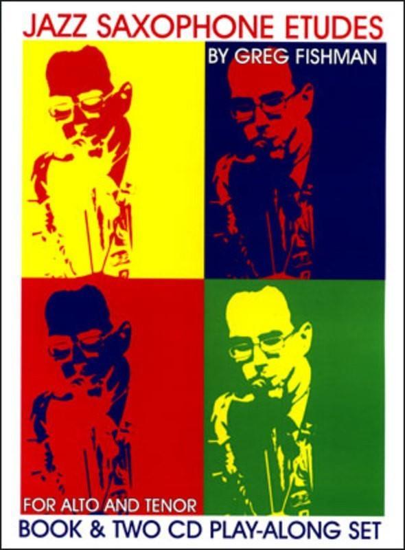 Jazz Saxophone Etudes, Book & Two CD Play-Along Set for Alto and Tenor