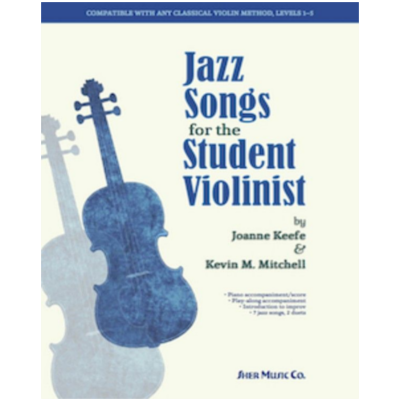 Jazz Songs for the Student Violinist-Strings-Sher Music Co.-Engadine Music