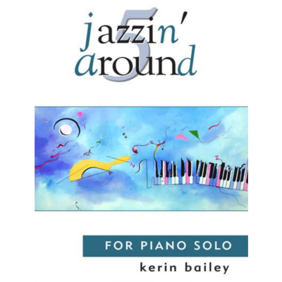 Jazzin Around 5 Bk/CD-Piano & Keyboard-Kerin Bailey-Engadine Music