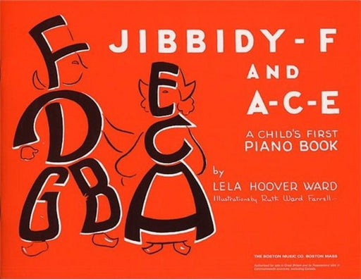 Jibbidy F and A-C-E, Piano-Piano & Keyboard-Boston Music-Engadine Music