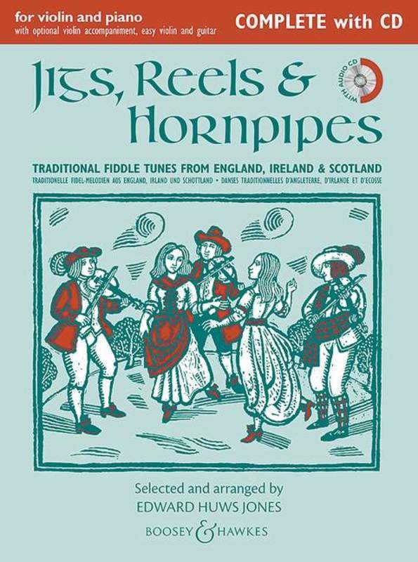 Jigs, Reels & Hornpipes, Violin & Piano Complete with CD-Strings-Boosey & Hawkes-Engadine Music