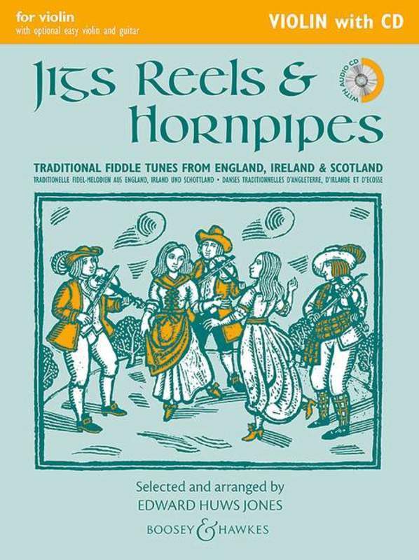 Jigs, Reels & Hornpipes, Violin with CD-Strings-Boosey & Hawkes-Engadine Music