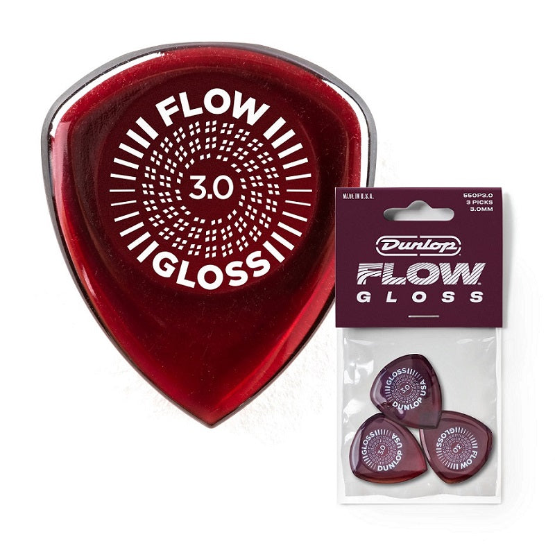Jim Dunlop FLOW Gloss Pick Pack