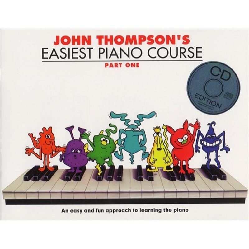 John Thompson's Easiest Piano Course - Part 1, Book & CD-Piano & Keyboard-Willis Music-Engadine Music