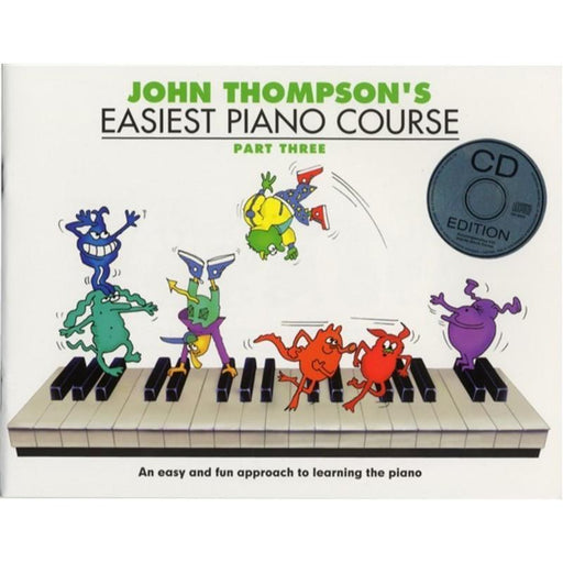 John Thompson's Easiest Piano Course - Part 3-Piano & Keyboard-Willis Music-Engadine Music
