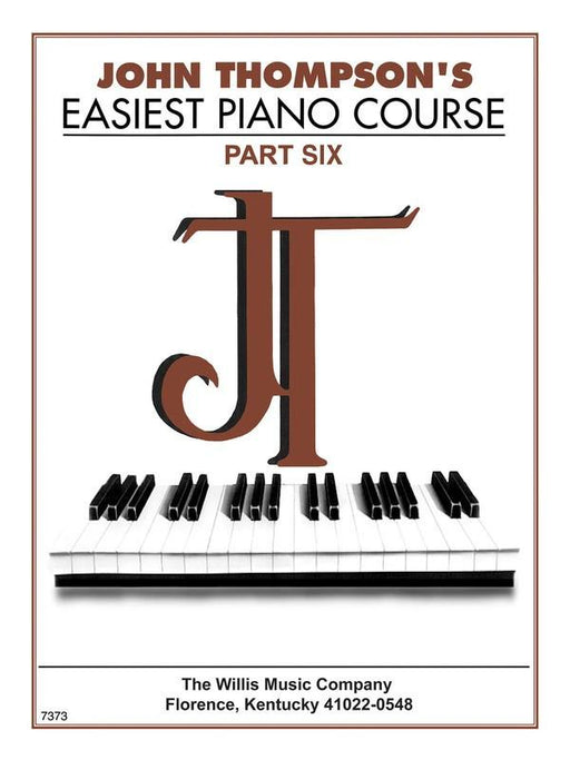 John Thompson's Easiest Piano Course - Part 6 - Book Only-Piano & Keyboard-Willis Music-Engadine Music