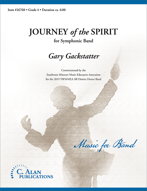 Journey of the Spirit, Gary Gackstatter Concert Band Grade 4