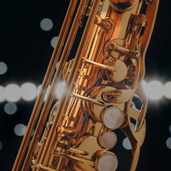 Jupiter 1100 Performance Series Alto Saxophone JAS1150Q Natural Brass
