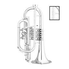 Jupiter 1100 Performance Series JCR1100 Cornet