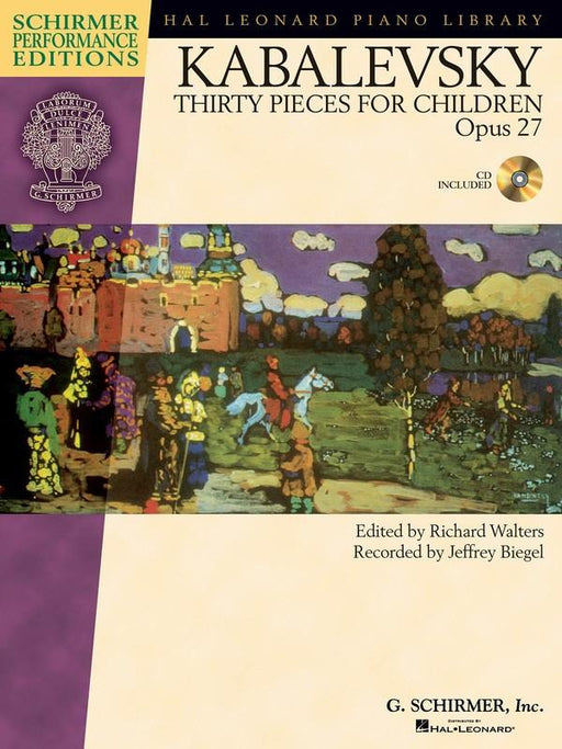 Kabalevsky - Thirty Pieces for Children, Op. 27-Piano & Keyboard-G. Schirmer Inc.-Engadine Music