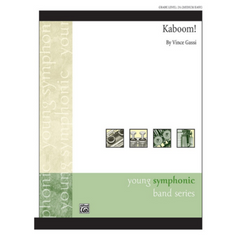 Kaboom! Vince Gassi Concert Band Chart Grade 2.5-Concert Band Chart-Alfred-Engadine Music