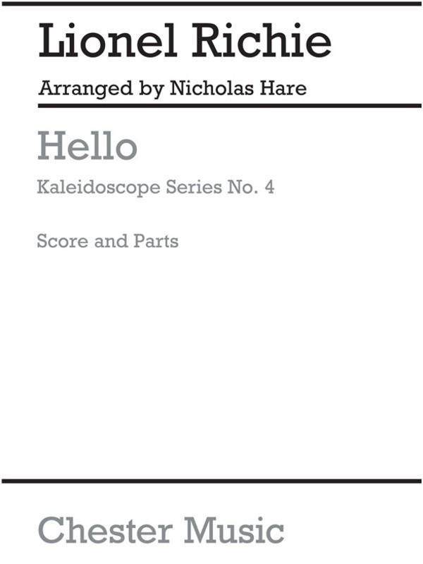 Kaleidoscope 4 Hello, Lionel Richie Flexible Ensemble-Flexible Ensemble-Chester Music-Engadine Music