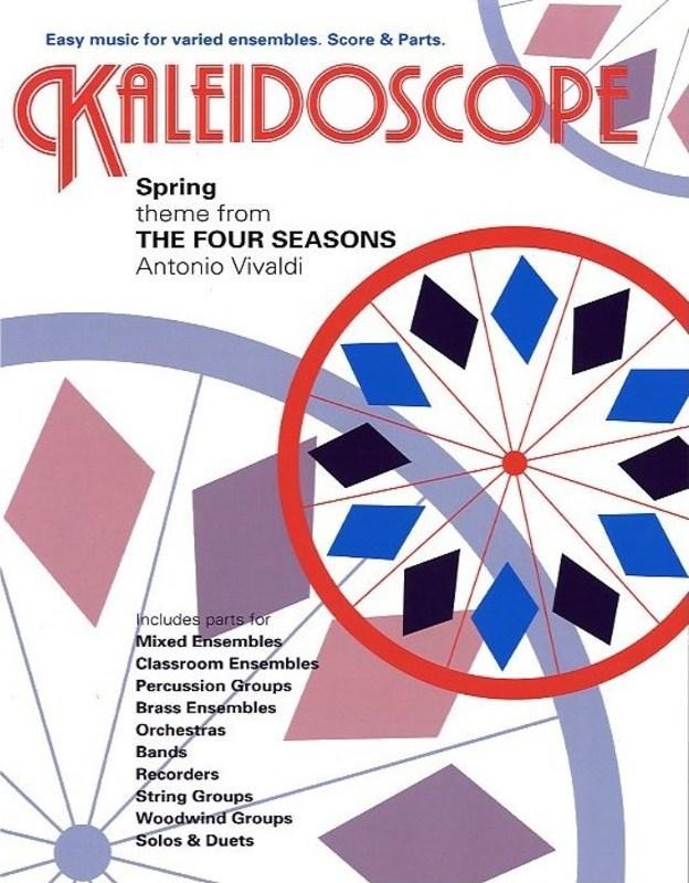 Kaleidoscope 40 2 Spring Theme Seasons, Vivaldi Flexible Ensemble-Flexible Ensemble-Chester Music-Engadine Music